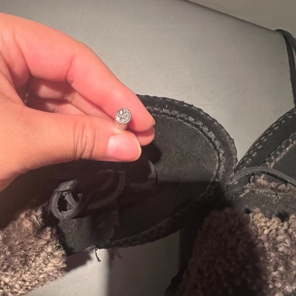 Tory Burch cozy fur boots womens size 9 - Picture 6 of 6